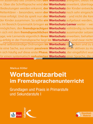 cover image of Wortschatzarbeit im Fremdsprachenunterricht